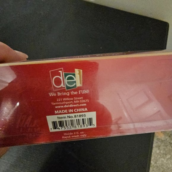 NIP NEW DEI Holiday Cheer Set of 3 Shot Glasses Jingle Juice - Picture 5 of 5